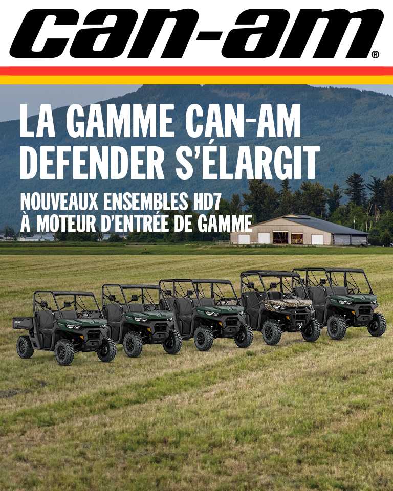 Can-Am Off-Road - Adrenaline Sports Montmagny