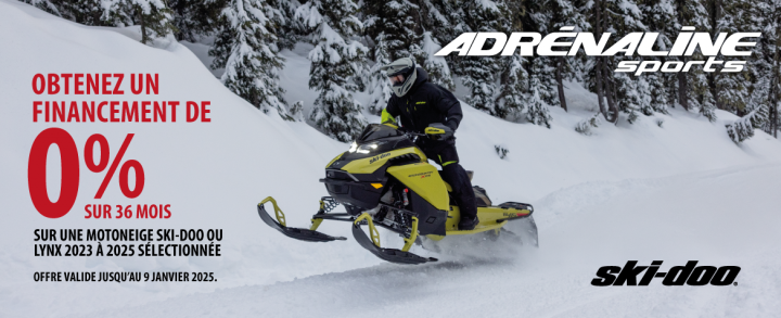 Promo Ski-Doo Financement