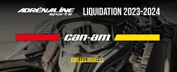 Liquidation Can-Am hors route