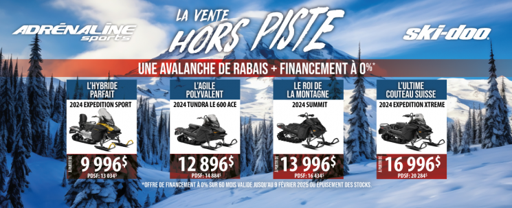 Vente Hors Piste Ski-Doo